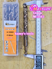 Mũi khoan sắt thép inox M35 chuôi lục giác Maxsupe 6.5mm 7mm 7.5mm 8mm 8.5mm 8mm 9mm 10mm 11mm 12mm 13mm