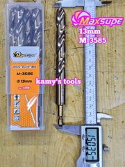 Mũi khoan sắt thép inox M35 chuôi lục giác Maxsupe 6.5mm 7mm 7.5mm 8mm 8.5mm 8mm 9mm 10mm 11mm 12mm 13mm