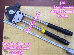 Kìm cắt cáp nhông J30 loại có đế thép đúc, cắt nhôm lõi thép acsr 620mm2, kéo cắt cáp