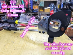 Kìm cắt cáp nhông J30 loại có đế thép đúc, cắt nhôm lõi thép acsr 620mm2, kéo cắt cáp