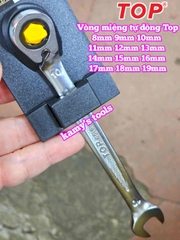 Cờ lê vòng miệng tự động đảo chiều Top Gold 8mm 9mm 10mm 11mm 12mm 13mm 14mm 15mm 16mm 17mm 18mm 19mm