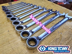 Cờ lê vòng miệng tự động Kingtony 8mm 9mm 10mm 11mm 12mm 13mm 14mm 15mm 16mm 17mm 18mm 19mm Model 373A08M 373A09M 373A10M 373A11M 373A12M 373A13M 373A14M 373A15M 373A16M 373A17M 373A18M 373A19M