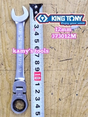 Cờ lê vòng miệng tự động lắc léo Kingtony 10mm 12mm 13mm 14mm 15mm 16mm 17mm 19mm 373010M 373012M 373013M 373014M 373015M 373016M 373017M 373019M