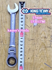 Cờ lê vòng miệng tự động lắc léo Kingtony 10mm 12mm 13mm 14mm 15mm 16mm 17mm 19mm 373010M 373012M 373013M 373014M 373015M 373016M 373017M 373019M