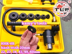 Dụng cụ đột lỗ tôn thủy lực TLP HHK-8B khuôn 22mm-60mm