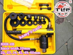 Dụng cụ đột lỗ tôn thủy lực TLP HHK-8B khuôn 22mm-60mm