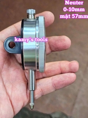 Đồng hồ so cơ khí chân thẳng 0-10mm độ chính xác cao 0.01mm Neuter