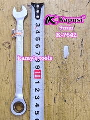 Cờ lê vòng miệng tự động Kapusi 8mm 9mm 10mm 11mm 12mm 13mm 14mm 15mm 16mm 17mm 18mm 19mm K-7641 K-7642 K-7643 K-7644 K-7645 K-7646 K-7647 K-7648 K-7649 K-7650 K-7651 K-7652