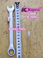 Cờ lê vòng miệng tự động Kapusi 8mm 9mm 10mm 11mm 12mm 13mm 14mm 15mm 16mm 17mm 18mm 19mm K-7641 K-7642 K-7643 K-7644 K-7645 K-7646 K-7647 K-7648 K-7649 K-7650 K-7651 K-7652