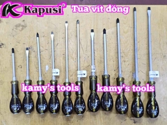 Tua vít đóng bake dẹp Kapusi 6mm 8mm dài 100mm 150mm 200mm 250mm