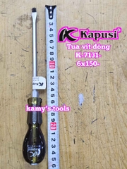 Tua vít đóng bake dẹp Kapusi 6mm 8mm dài 100mm 150mm 200mm 250mm