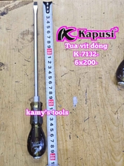 Tua vít đóng bake dẹp Kapusi 6mm 8mm dài 100mm 150mm 200mm 250mm