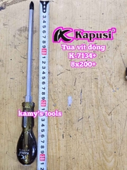 Tua vít đóng bake dẹp Kapusi 6mm 8mm dài 100mm 150mm 200mm 250mm