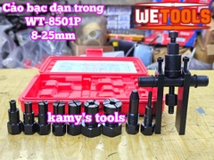 Bộ cảo bạc đạn trong chữ H từ 8-25mm 10 chi tiết Wetools WT-8501P