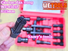 Bộ cảo bạc đạn trong chữ H từ 8-25mm 10 chi tiết Wetools WT-8501P