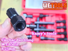 Bộ cảo bạc đạn trong chữ H từ 8-25mm 10 chi tiết Wetools WT-8501P