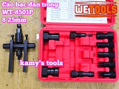 Bộ cảo bạc đạn trong chữ H từ 8-25mm 10 chi tiết Wetools WT-8501P