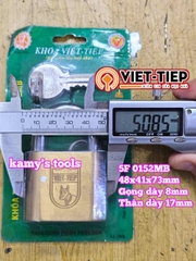 Ổ khoá Việt Tiệp thau BẤM 4F 5F 6F 0138MB 0152MB 01601