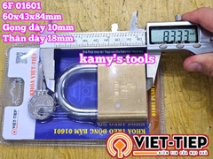 Ổ khoá Việt Tiệp thau BẤM 4F 5F 6F 0138MB 0152MB 01601
