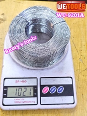 Dây chì niêm phong xoắn đôi 1000g 1kg loại tròn Wetools WT-9201A