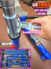 Bộ cảo vam kích thủy lực kéo năn khung xe tai nạn ô tô 10 tấn Wetools WT-00710P