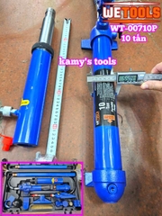 Bộ cảo vam kích thủy lực kéo năn khung xe tai nạn ô tô 10 tấn Wetools WT-00710P