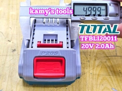 Pin Lithium-lon Total 20V 2.0Ah TFBLI20011