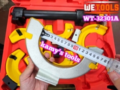 Cảo vam tháo lắp lò xo phuộc giảm xóc ô tô hạng nặng 9 chi tiết Wetools WT-32301A
