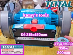 Máy mài để bàn 2 đá Total 8 inch 200mm TBG35020 350w