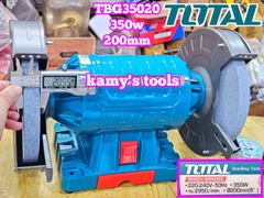 Máy mài để bàn 2 đá Total 8 inch 200mm TBG35020 350w