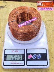 Dây đồng niêm phong xoắn đôi 1000g 1kg loại tròn Wetools WT-32201
