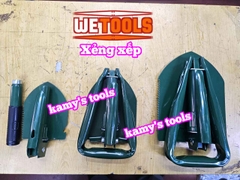 Cuốc xẻng đa năng làm vườn xếp gọn nhỏ trung lớn Wetools WT-43201 WT-43202 WT-43203