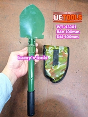 Cuốc xẻng đa năng làm vườn xếp gọn nhỏ trung lớn Wetools WT-43201 WT-43202 WT-43203