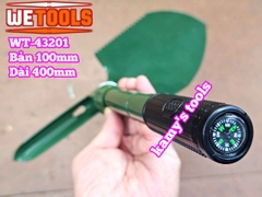 Cuốc xẻng đa năng làm vườn xếp gọn nhỏ trung lớn Wetools WT-43201 WT-43202 WT-43203