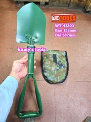 Cuốc xẻng đa năng làm vườn xếp gọn nhỏ trung lớn Wetools WT-43201 WT-43202 WT-43203