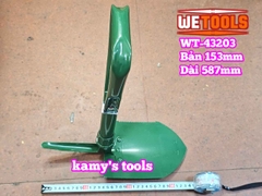 Cuốc xẻng đa năng làm vườn xếp gọn nhỏ trung lớn Wetools WT-43201 WT-43202 WT-43203
