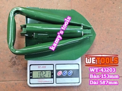 Cuốc xẻng đa năng làm vườn xếp gọn nhỏ trung lớn Wetools WT-43201 WT-43202 WT-43203