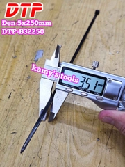 Dây rút dây thít nhựa màu đen trắng 5x250mm DTP-W32250 DTP-B32250 (1 bịch/100 sợi)