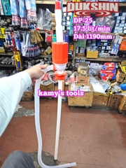Bơm can hoá chất bơm dầu thùng phuy bằng tay Hàn Quốc Dukshin model DP-25