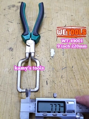 Kìm tháo ống nhiên liệu tháo ống lọc xăng bóp khớp nối ống xăng ô tô dài 9 inch 220mm Wetools WT-49001