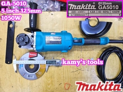 Máy mài góc 125mm Makita 1050w công tắc bóp GA5010