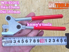 Kìm bấm chì đường kính hạt 10mm dài 160mm Wetools WT-92001