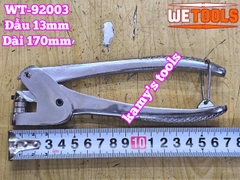 Kìm bấm chì niêm phong cộng lực hạt 13mm dài 170mm Wetools WT-92001