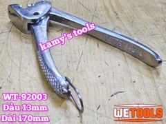 Kìm bấm chì niêm phong cộng lực hạt 13mm dài 170mm Wetools WT-92001