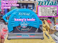 Máy cắt sắt 355mm Total 2300W TS223558T đế 29x47cm