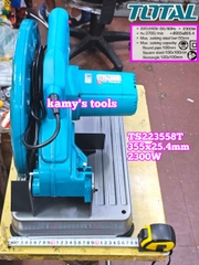 Máy cắt sắt 355mm Total 2300W TS223558T đế 29x47cm