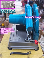Máy cắt sắt 355mm Total 2300W TS223558T đế 29x47cm