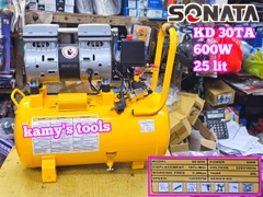 Máy nén khí không dầu 25 lít Sonata KD 30TA 600W dài 505mm