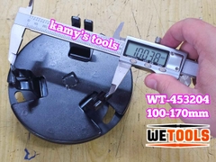 Dụng cụ vam cảo 3 chân tháo mở nắp nhựa bình xăng ô tô Wetools WT-453204 cỡ 100-170mm
