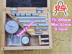 Đồng hồ đo co bóp trục máy độ lệch trục khuỷu Shanghai Anting 75-300mm Anting-33501